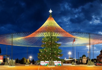 В Туле установят рекордную новогоднюю ёлку