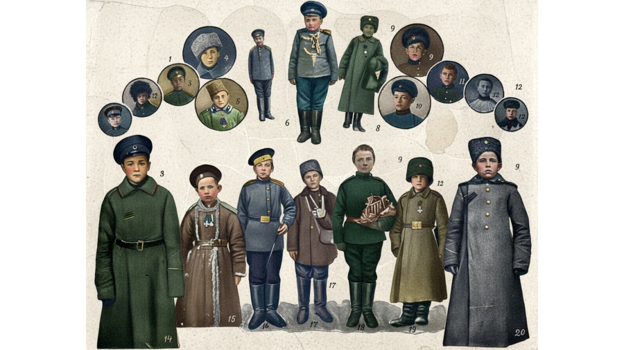 Юный герой.