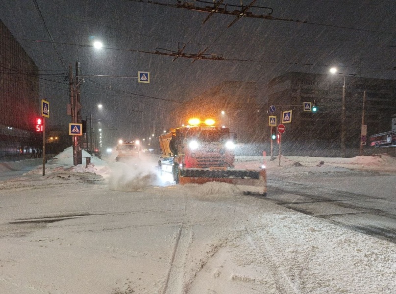 Снежный циклон отступает