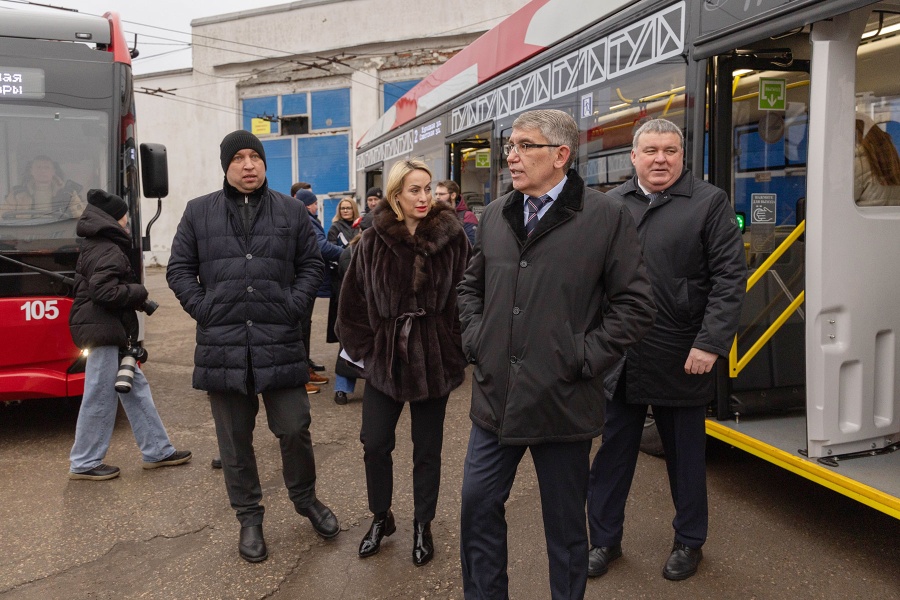 Новые троллейбусы