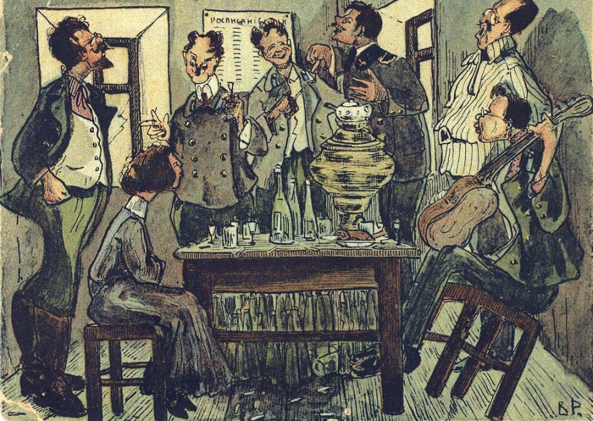 До чего напиваются в „Артели“.