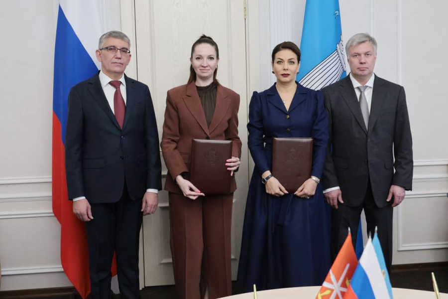 Тульская область заручилась поддержкой Ульяновской по трём стратегическим направлениям