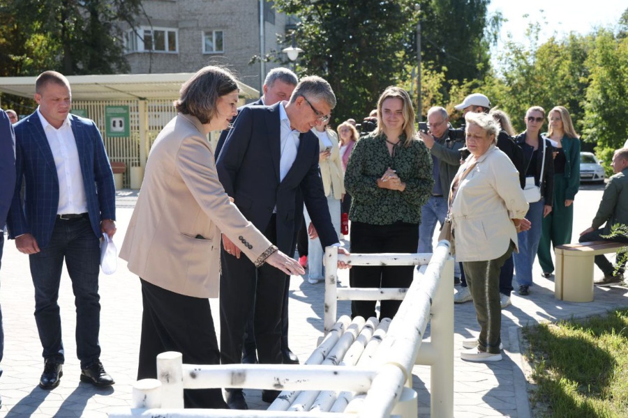 Дмитрий Миляев оценил преображение сквера Льва Толстого в Туле