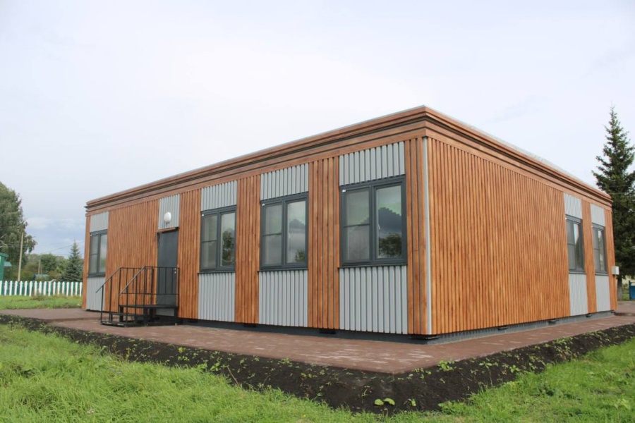 Третий модульный дом культуры открыл двери в Плавском районе