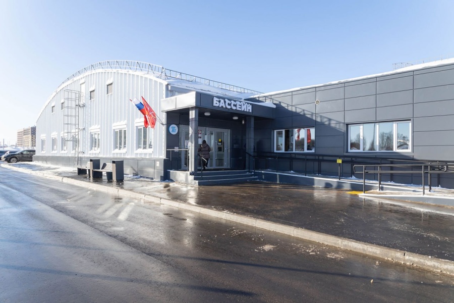 Бассейн сдан!