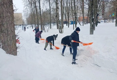36 тысяч туляков вышли на «Снежный субботник»