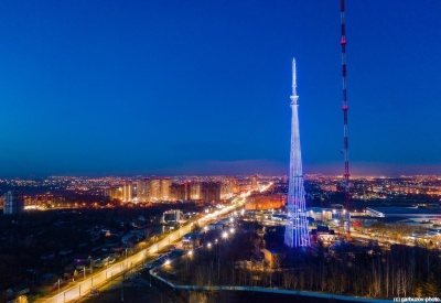 Тульская телебашня зажжётся праздничной подсветкой