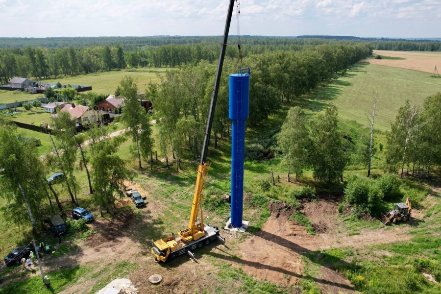 Тульская область обновляет системы водоснабжения.