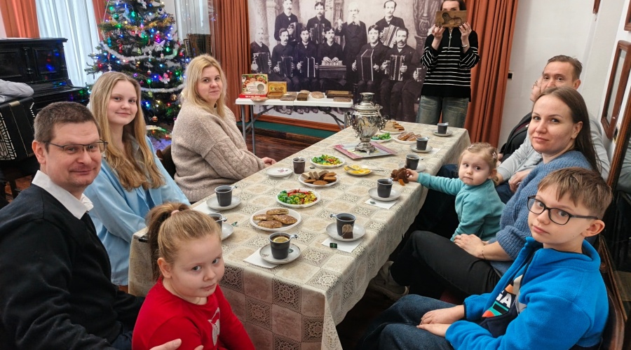 Чаепитие в музее