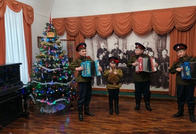 В Музее самоваров.