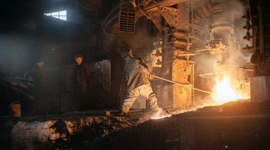 НА КОСОГОРСКОМ ЗАВОДЕ