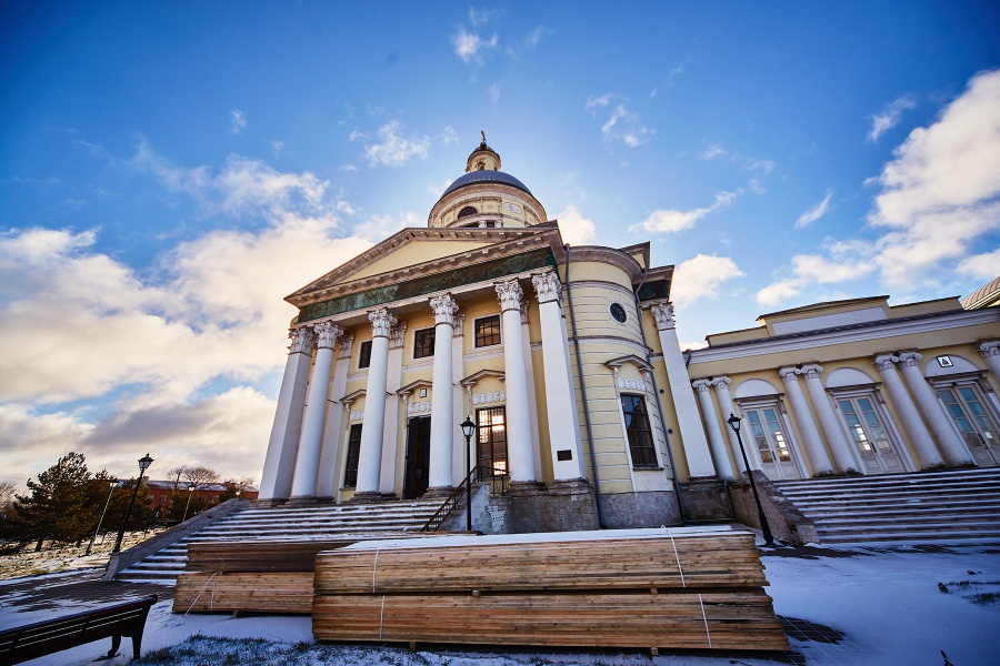В Епифани началось восстановление Свято-Никольского храма, повреждённого в мае