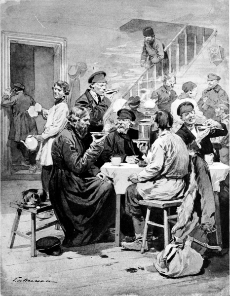 „Битва русских с кабардинцами“.