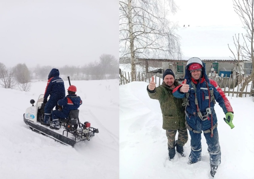 На снегоходе за 12 вёрст