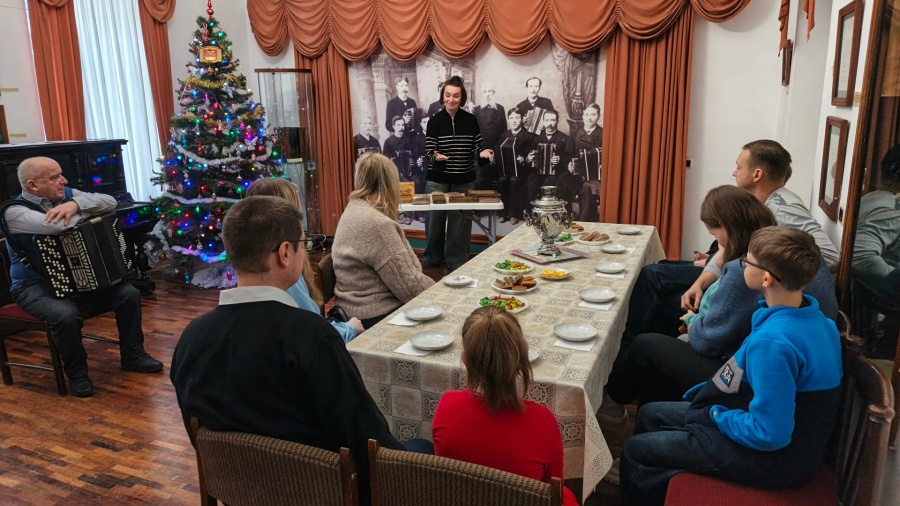 Чаепитие в музее