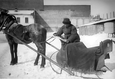 Тульские извозчики.
