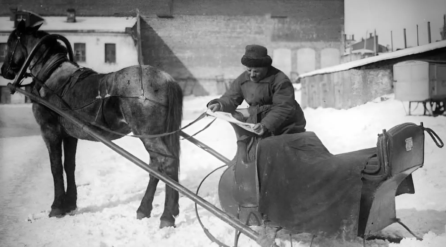 Тульские извозчики.
