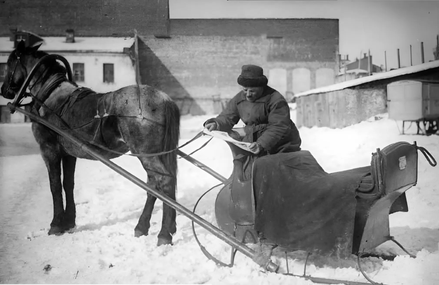Тульские извозчики.