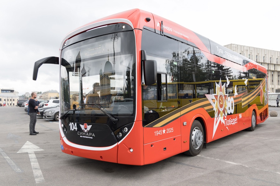 Тула тестирует новый троллейбус «Синара-6254» с автономным ходом